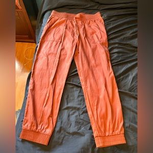 Dusty rose joggers / PANTS women’s size large